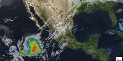 Vremenski radar map Mehika