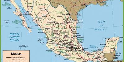 Mehika v zemljevidu